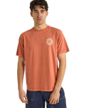 Vortex T-Shirt in Rust