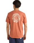 Vortex T-Shirt in Rust