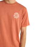 Vortex T-Shirt in Rust