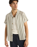 Vacation Stripe Shirt in Fern