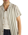 Vacation Stripe Shirt in Fern