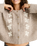 Blanca Floral Crop Cardigan in Natural