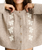 Blanca Floral Crop Cardigan in Natural