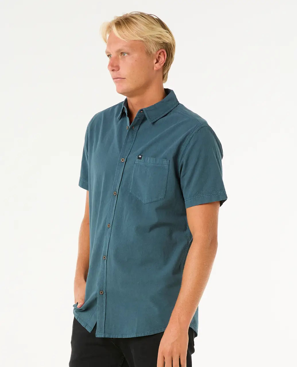 The Rip Curl Classic Surf Washed Shirt in Blue | Anns Cottage – Ann's ...