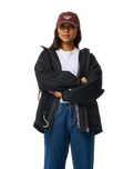 The Rip Curl Womens S-Series Archives Jacket in Black