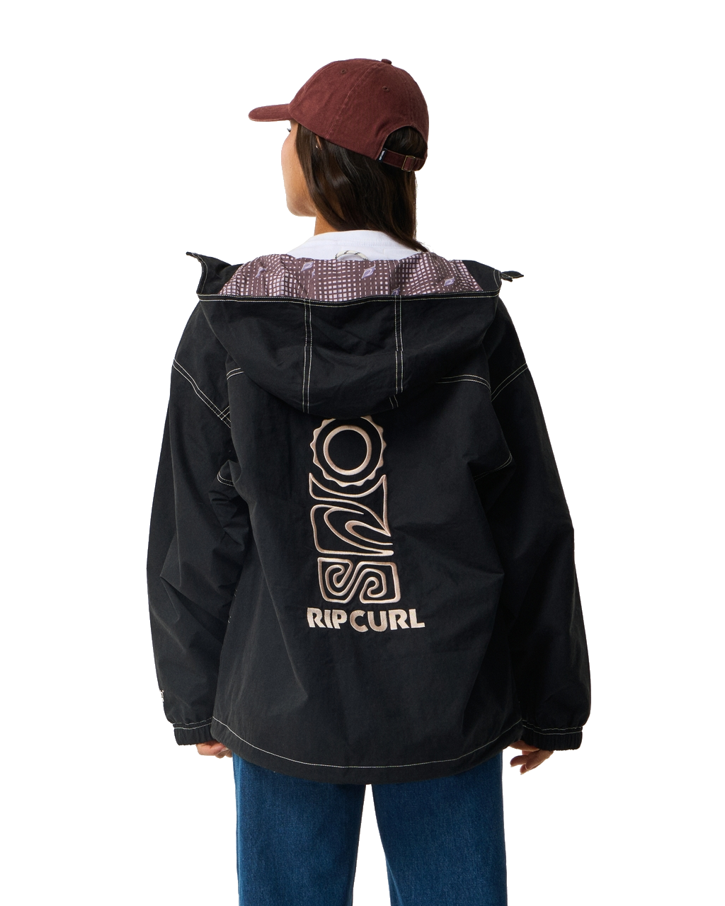 The Rip Curl Womens S-Series Archives Jacket in Black