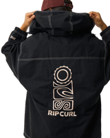 The Rip Curl Womens S-Series Archives Jacket in Black