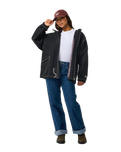 The Rip Curl Womens S-Series Archives Jacket in Black