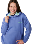 The Rip Curl Girls Girls Sunkissed Search Hoodie in Ocean