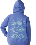 The Rip Curl Girls Girls Sunkissed Search Hoodie in Ocean