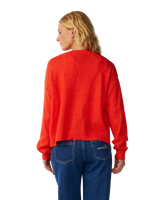 The Rip Curl Womens Emily Cardigan in Red