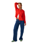 The Rip Curl Womens Emily Cardigan in Red