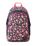 The Rip Curl Double Dome 24L + SCR Mixed Backpack in Navy Pink