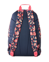 The Rip Curl Double Dome 24L + SCR Mixed Backpack in Navy Pink