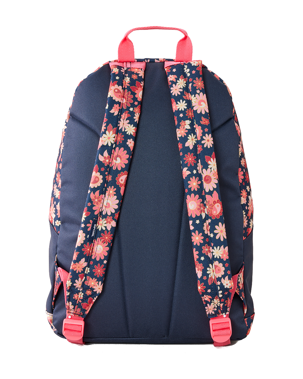 The Rip Curl Double Dome 24L + SCR Mixed Backpack in Navy Pink