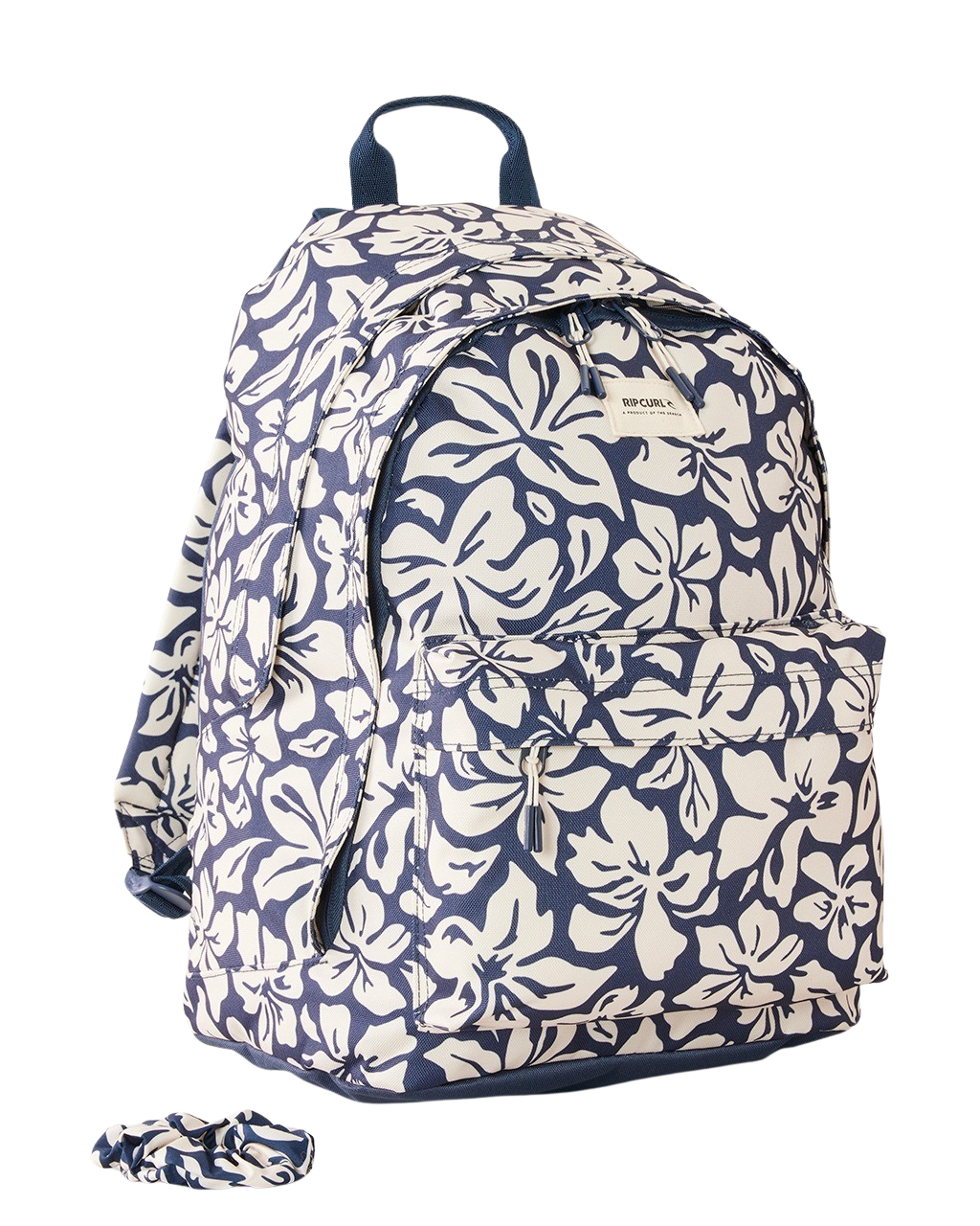 The Rip Curl Double Dome 24L + SCR Mixed Backpack in Navy