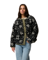 The Rip Curl Womens Bossa Nova Revo Jacket in Military Green