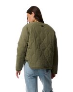 The Rip Curl Womens Bossa Nova Revo Jacket in Military Green