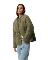 The Rip Curl Womens Bossa Nova Revo Jacket in Military Green