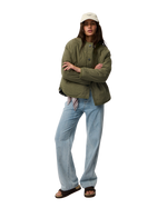 The Rip Curl Womens Bossa Nova Revo Jacket in Military Green