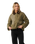 The Rip Curl Womens Bossa Nova Waxed Chore Jacket in Military Green