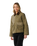The Rip Curl Womens Bossa Nova Waxed Chore Jacket in Military Green