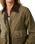 The Rip Curl Womens Bossa Nova Waxed Chore Jacket in Military Green