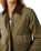 The Rip Curl Womens Bossa Nova Waxed Chore Jacket in Military Green