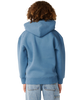 Boys Rip Script Icon Hoodie in Bluefin