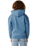 Boys Rip Script Icon Hoodie in Bluefin