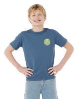 Boys Wetsuit Icon T-Shirt in Light Navy