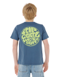 Boys Wetsuit Icon T-Shirt in Light Navy