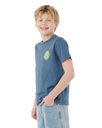 Boys Wetsuit Icon T-Shirt in Light Navy