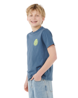 Boys Wetsuit Icon T-Shirt in Light Navy