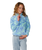 The Rip Curl Girls Girls Pacific Dreams 1/4 Zip Fleece Jacket in Ocean
