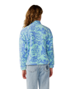 The Rip Curl Girls Girls Pacific Dreams 1/4 Zip Fleece Jacket in Ocean