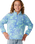 The Rip Curl Girls Girls Pacific Dreams 1/4 Zip Fleece Jacket in Ocean
