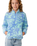 The Rip Curl Girls Girls Pacific Dreams 1/4 Zip Fleece Jacket in Ocean