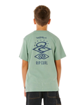 Boys Search Icon T-Shirt in Aloe