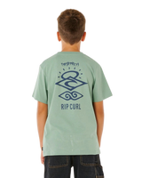 Boys Search Icon T-Shirt in Aloe