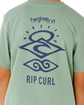 Boys Search Icon T-Shirt in Aloe