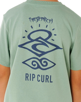 Boys Search Icon T-Shirt in Aloe
