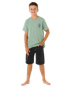 Boys Search Icon T-Shirt in Aloe