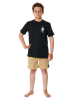 Boys Search Icon T-Shirt in Black