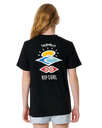Boys Search Icon T-Shirt in Black