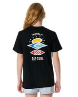 Boys Search Icon T-Shirt in Black