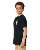 Boys Search Icon T-Shirt in Black