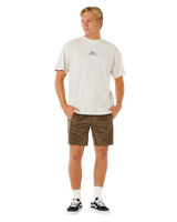 The Rip Curl Mens Classic Surf Cord Walkshorts in Rock