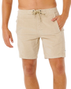 The Rip Curl Mens Classic Surf Cord Walkshorts in Bone