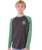 Boys Wettie Icon Long Sleeve T-Shirt in Grass Green